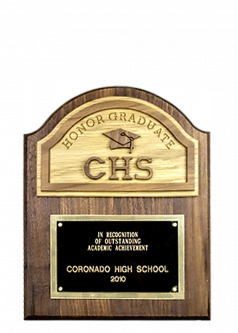 Honor Graduate Plaque